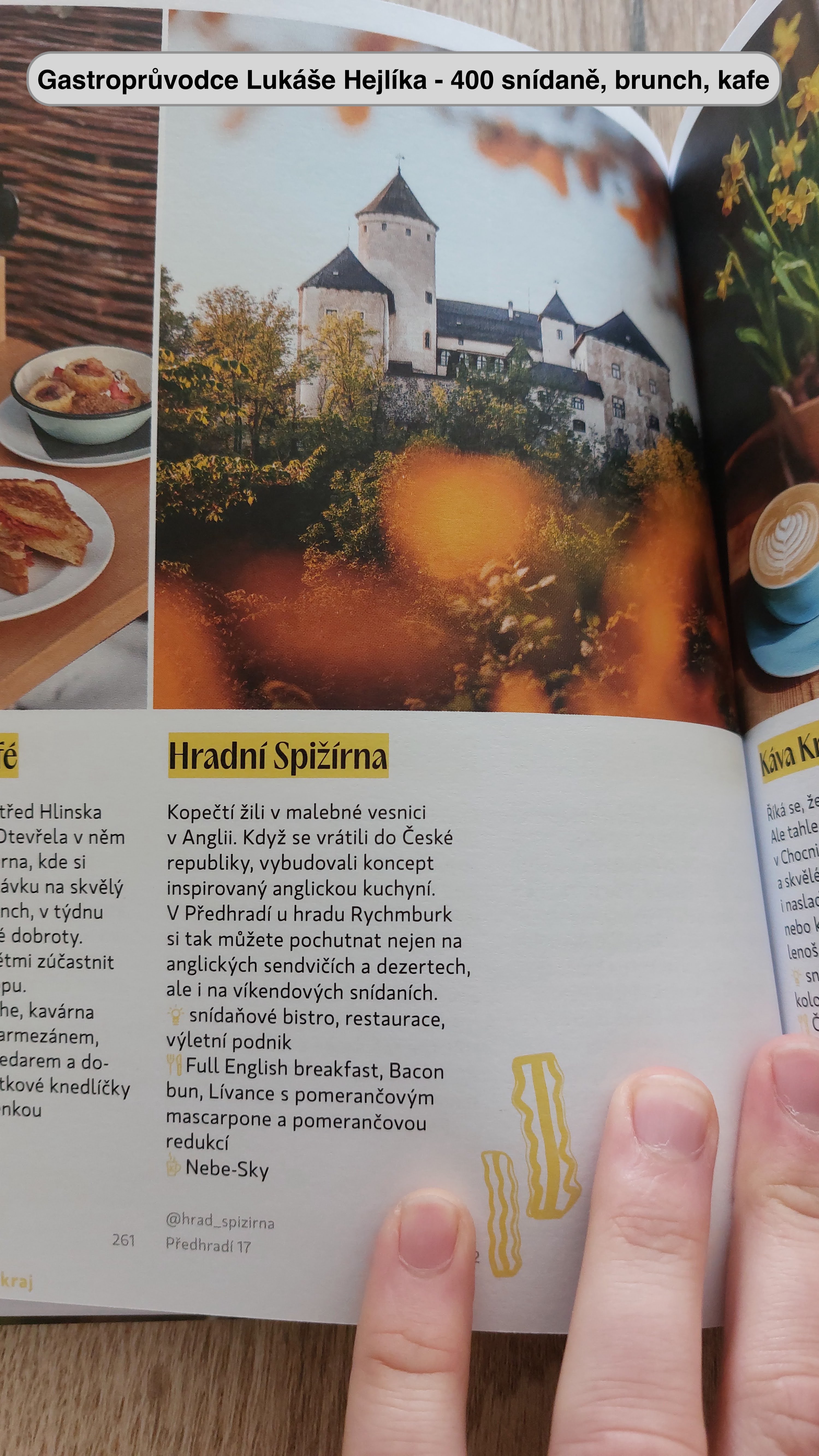 gastro průvodce od Lukáše Hejlíka - 400 snídaně, brunch, kafe